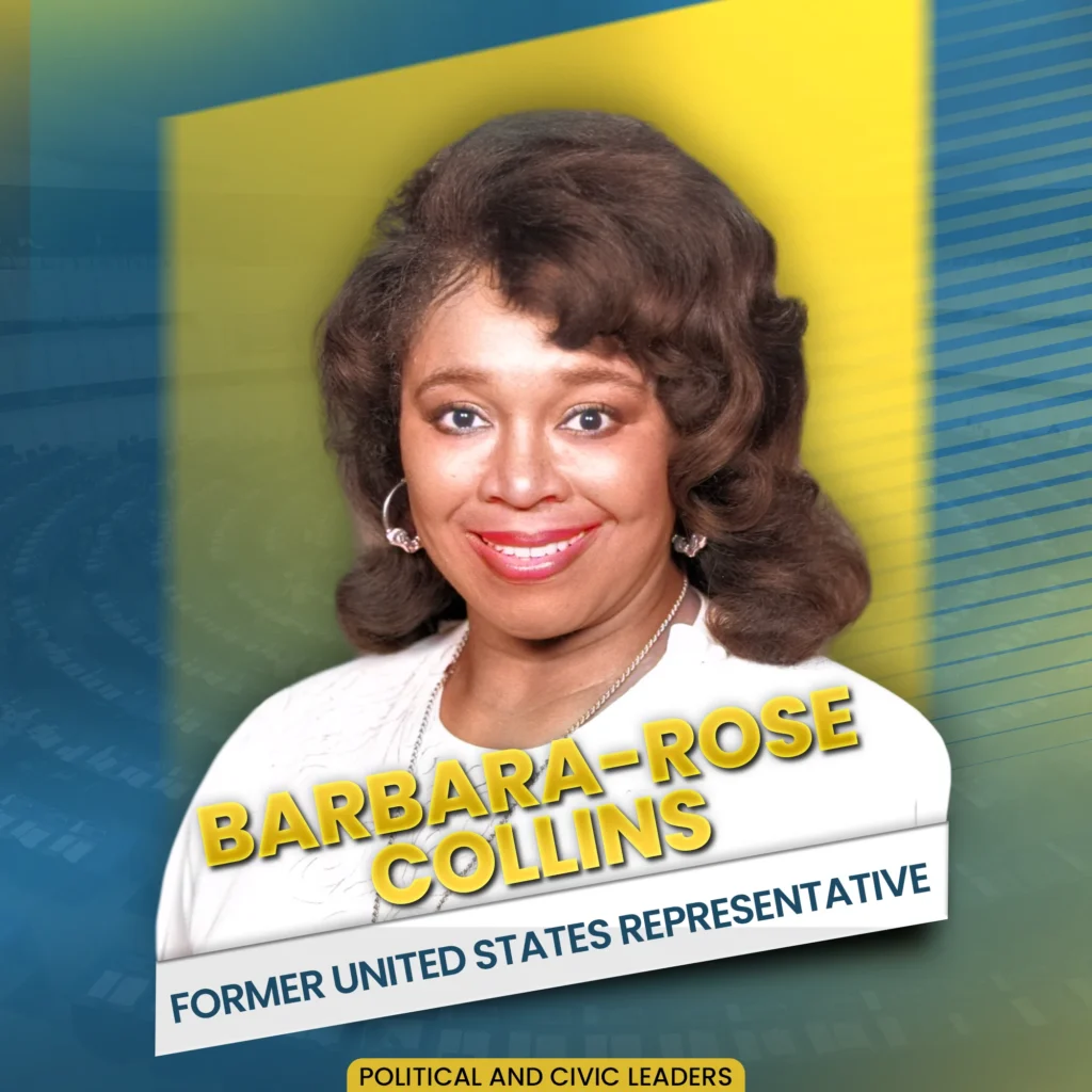 Barbara-Rose Collins: Detroit’s Relentless Daughter of Justice and Barrier Breaker