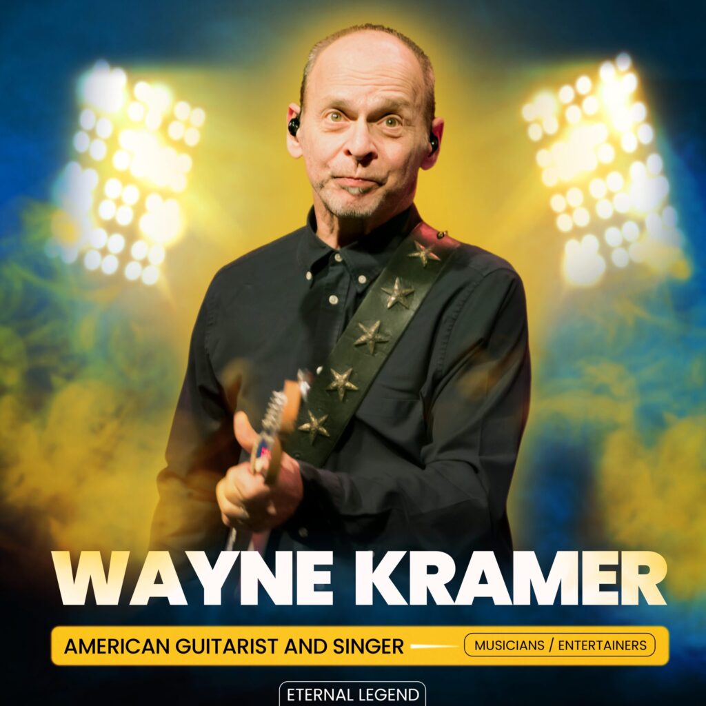 Wayne Kramer: Detroit’s Iconic Revolutionary