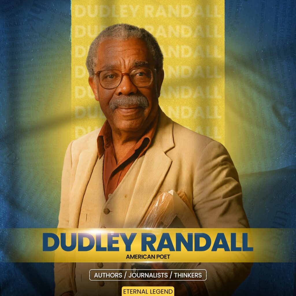 Dudley Randall: The Poet Who Gave Detroit Press