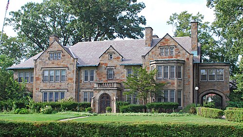 Boston-Edison Historic District, Walter O Briggs House in Boston Edison, Detroit, Michigan