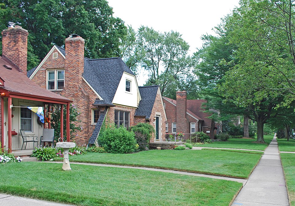 Rosedale Gardens Historic District, Rosedale Gardens Historic District, Livonia MI, Melrose St